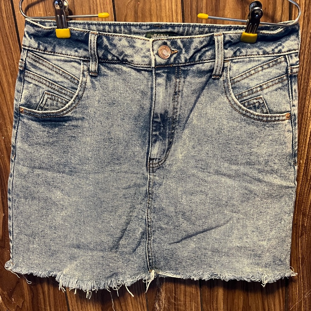 NWOT Wild Fable Acid Wash Mini Skirt
